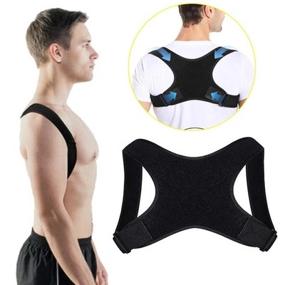 Posture Corrector Back Shoulder Support Correct Brace Belt Adjustable Men Women