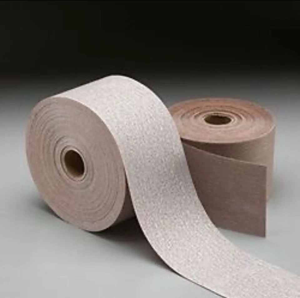 ROLLO DE HOJA PSA NORTON 31687 A275OP PAPEL DE LIJA GRANO P180 2-3/4" X 45 YARDAS Foto 3 de 3