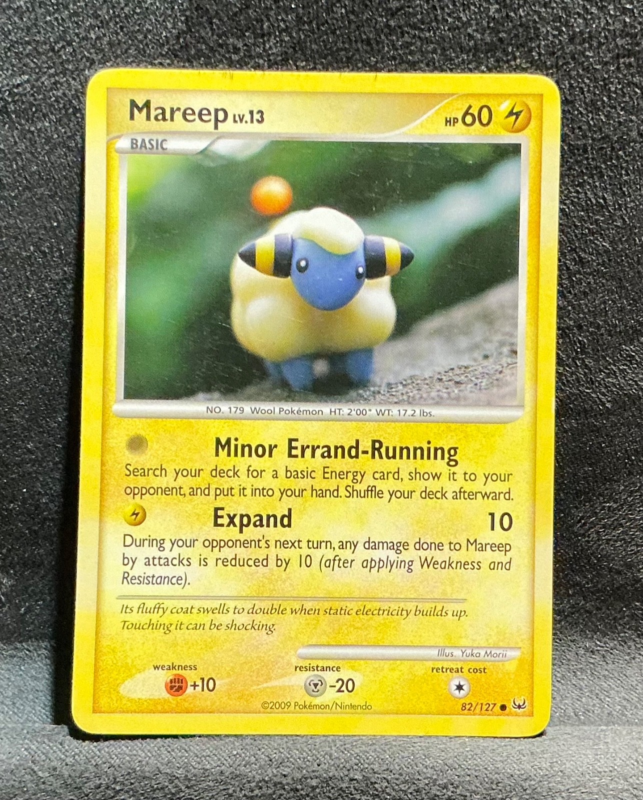 Mareep 82/127 Platinum Regular 2009 Pokemon Card