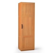 Tall Storage Cabinet Farmhouse Freestanding Floor Cabinet w/ 4 Storage Shelves