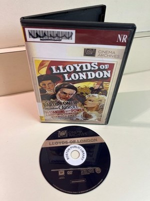 Lloyds of London DVD, 1936, Cinema Archives, Tyrone Power, Freddie Bartholomew