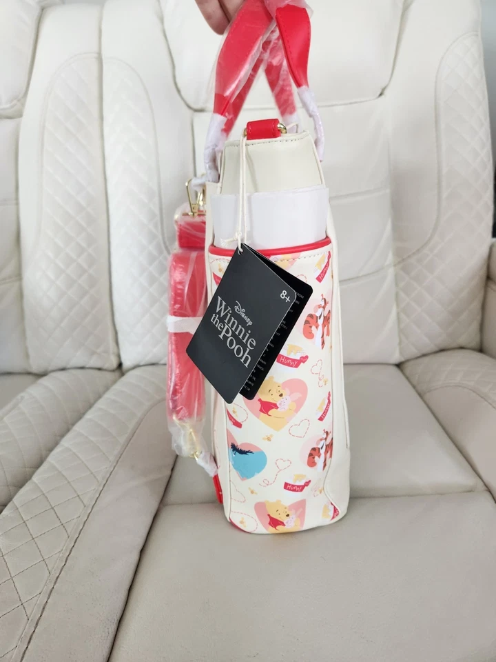 Disney Winnie The Pooh Love Convertible Backpack Tote Crossbody Bag - Image 4 of 4