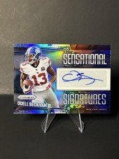2025 Panini Prizm- Odell Beckham Jr. Sensational Signatures Blue Camo /25