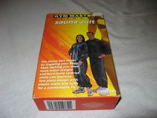 Gym Master Fitness Sauna Suit Top and Bottom GM91030 Excercise NEW NIB