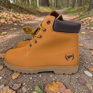 Phat Farm Moc Toe Boots Mens 10.5 Tan Leather Mid Top Chukka Street Work PF0019M Phat Farm | Shoes | Phat Farms Mens Work Boots | Poshmark main image 2