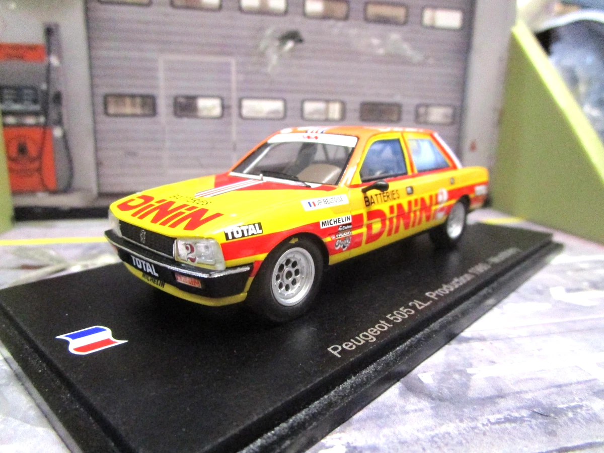 PEUGEOT 505 SR 1979 Bleu NOREV 1:43 boite carton de reference