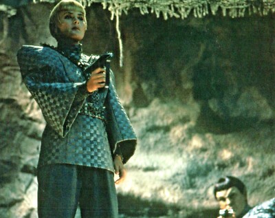 Star Trek Collectible Display Photo 8x10 Paramount 2000 Lady shooting gun