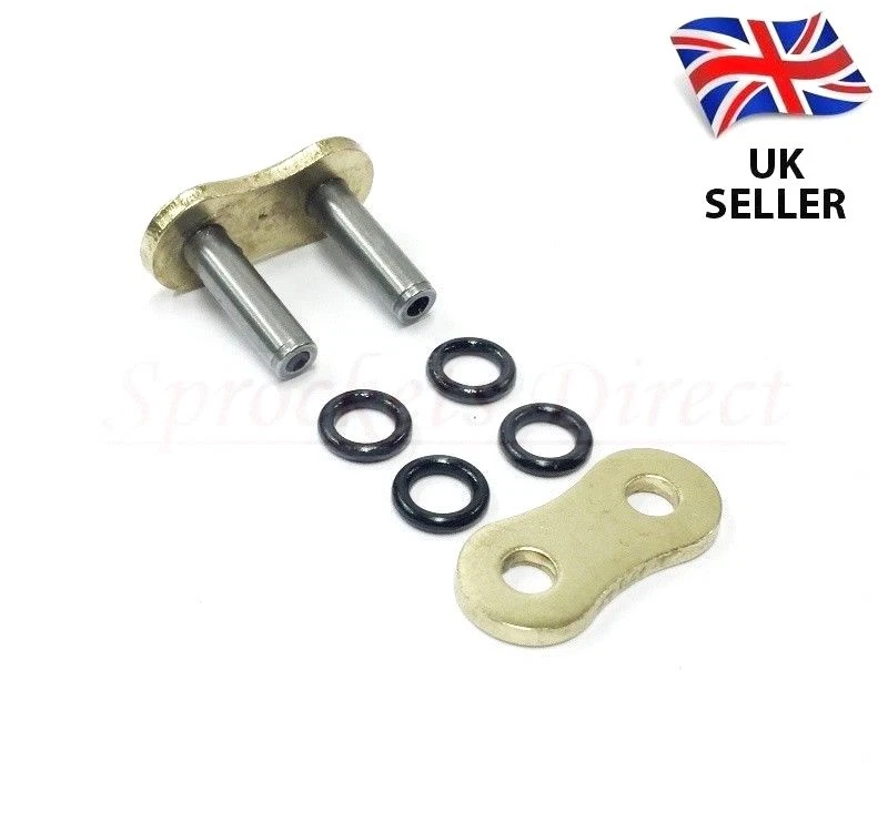 Hyosung GT650 S Sport '05-08 O кольцо золотой мотоциклетной цепи 525 x 108L - Изображение 2 из 3