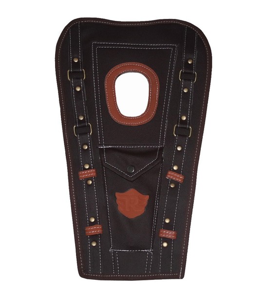 Kraftstofftank Schutz Cover Brown FüR Royal Enfield Klassisch Kugel 350 500 ECS-image