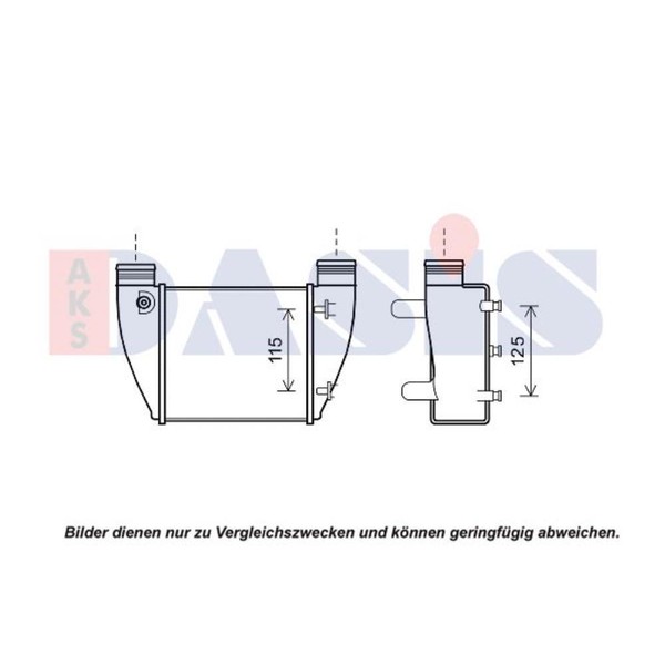 LadeluftküHler Passend FüR Seat Exeo ST 3R5 3R2 Audi A4 Avant 8ED B7 8EC-image