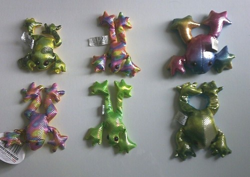 Assorted Colours Sand Animals Metallic Plush Collectable Creatures (1 Supplied) - Picture 8 of 78