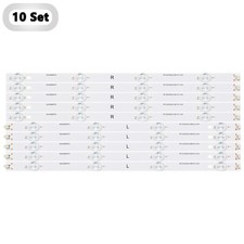 10Set LED Backlight Strips For LG 43LJ500M-UB...