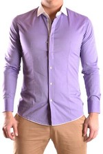 Daniele Alessandrini Purple Shirt PT5774