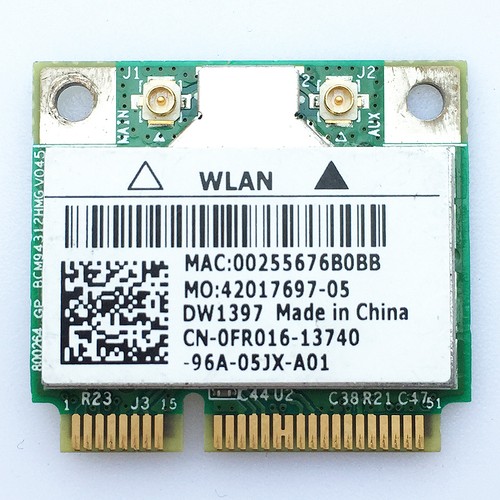 Dell DW1397 Broadcom BCM4312HMG FR016 KW770 BRCM1030 WIFi Wireless WLAN Card - Picture 4 of 7