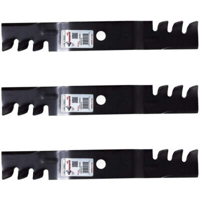 3pk Mulching Mower Blades fits John Deere 48C 48'' LX255 LX266 LX277 LX279 LX288