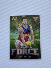 2024 Footy Stars Brisbane Lions Future Force Green CAM RAYNER #161/195 VGC
