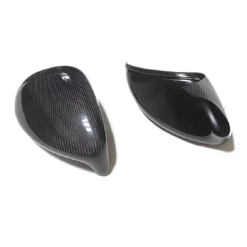 Car Side Mirror Cover Cap Carbon Fiber Add On For Porsche Panamera 970 2010-2016 - Bild 2 von 3