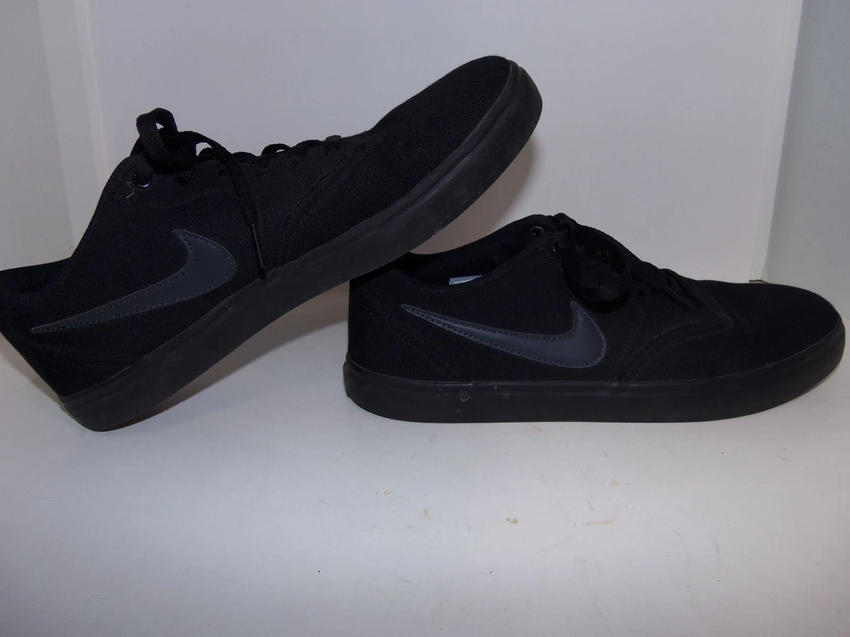 India Chicle diente Nike Men&#039;s SB Check Solarsoft Canvas Skate Shoe Black/Anthracite US11  UK10 EUR45 884500531826 | eBay