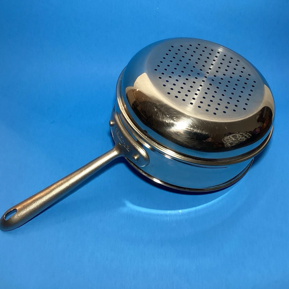 "Inserto colador de 8,5"" de diámetro todo revestido equipado para cacerolas de 3 y 4 cuartos" Foto 4 de 4