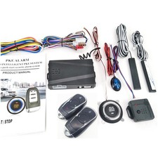 PKE Keyless Entry Engine One-Button Remote Starter Alarm System Car Accessories