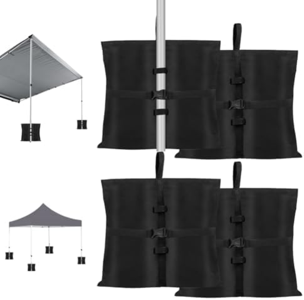 Pesi per Gazebo,Set di 4 Pesi per Gazebo da Esterno,Sacchi di Sabbia 600D Oxford
