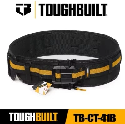 ToughBuilt Pro Padded Belt with Heavy Duty Buckle and Back Support TB-CT41