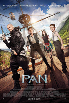 Pan Blackbeard Movie Art Wall Indoor Room Outdoor - POSTER 20x30
