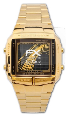 atFoliX 3x Film Protection d'écran pour Casio DB-360GN / DB-360N mat&antichoc - Photo 3 sur 9