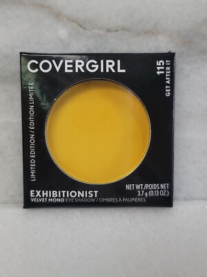 1 CoverGirl Exhibitionist Velvet Mono Eye Shadow Ltd 115 Get After It.13oz