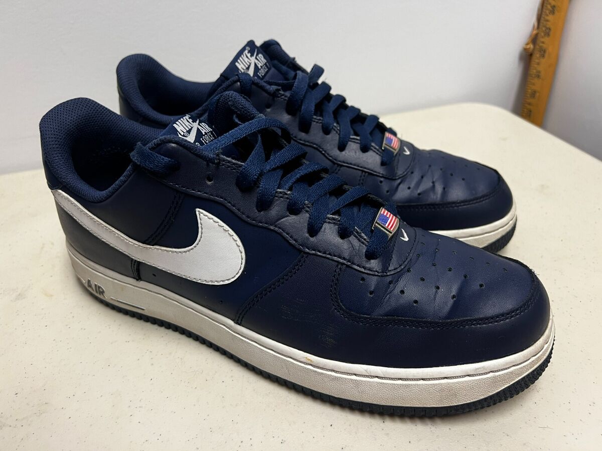 Nike Air Force 1 Midnight Navy Men's Size 12 AF1 Low Shoes Nike Air Force 1 Midnight Navy Men's Size 12 AF1 Low Shoes