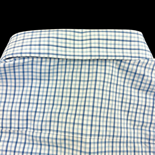 Peter Millar Crown Summer Comfort Performance Tattersall Check Shirt 2XL - Picture 12 of 12