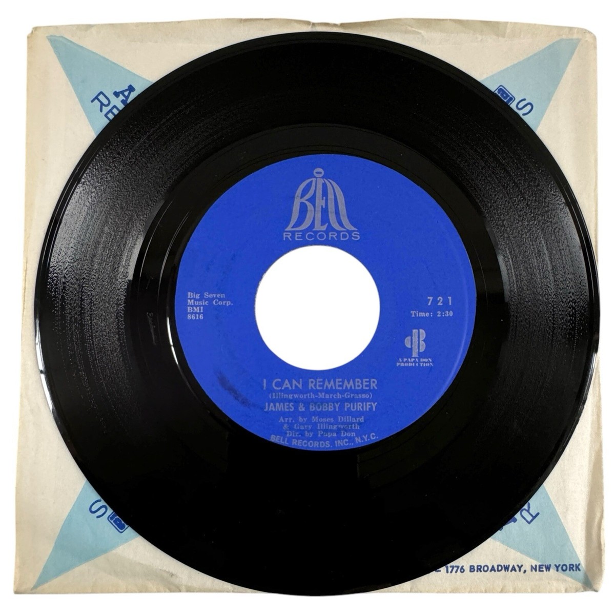 LPレコード【JAMES & BOBBY PURIFY】1967輸入盤USAオリ James & Bobby Purify / The Pure Sound Of The Purify's(LP