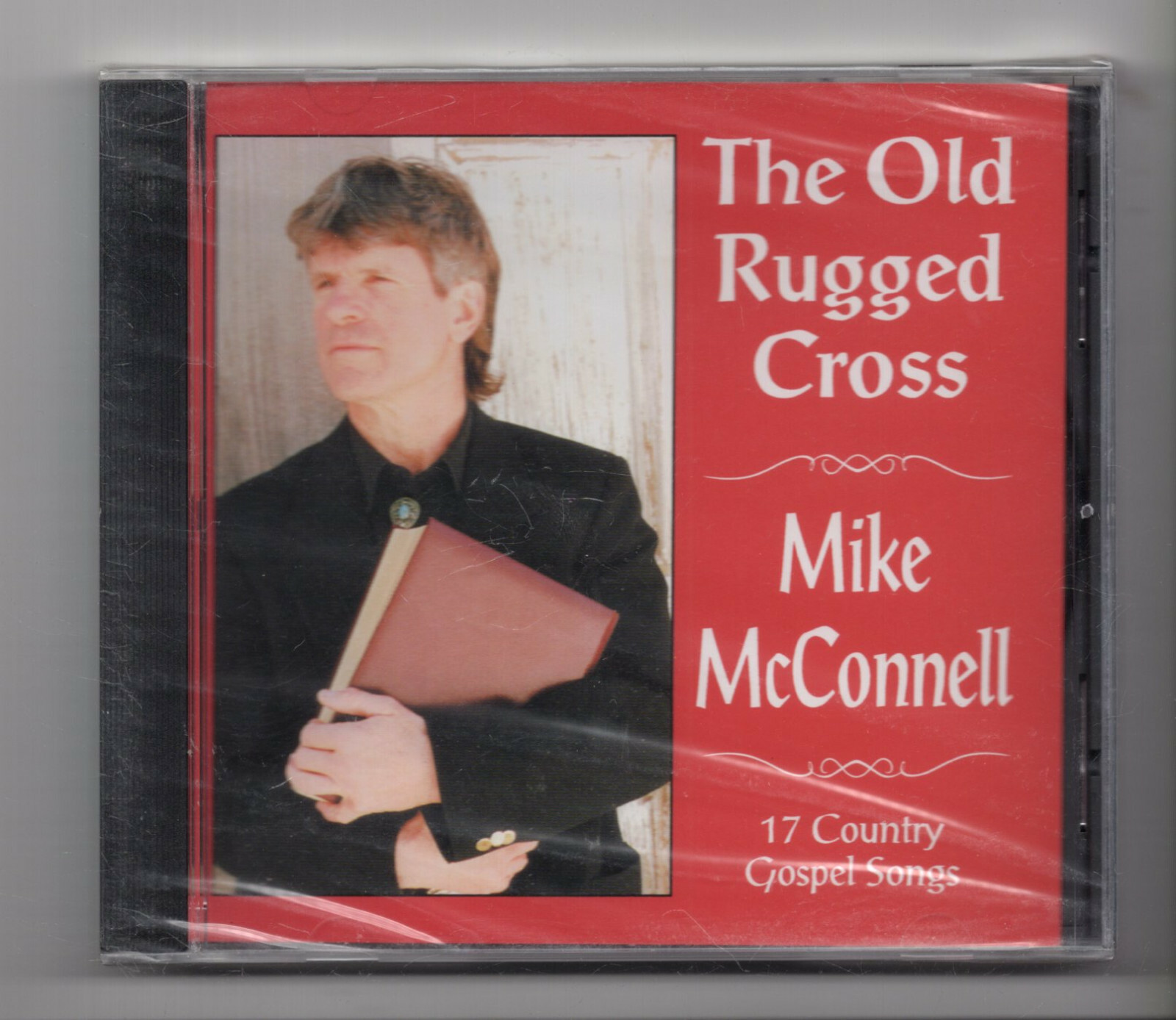 (JN388) Mike McConnell, The Old Rugged Cross, 17 Country Gospel Songs- Sealed CD