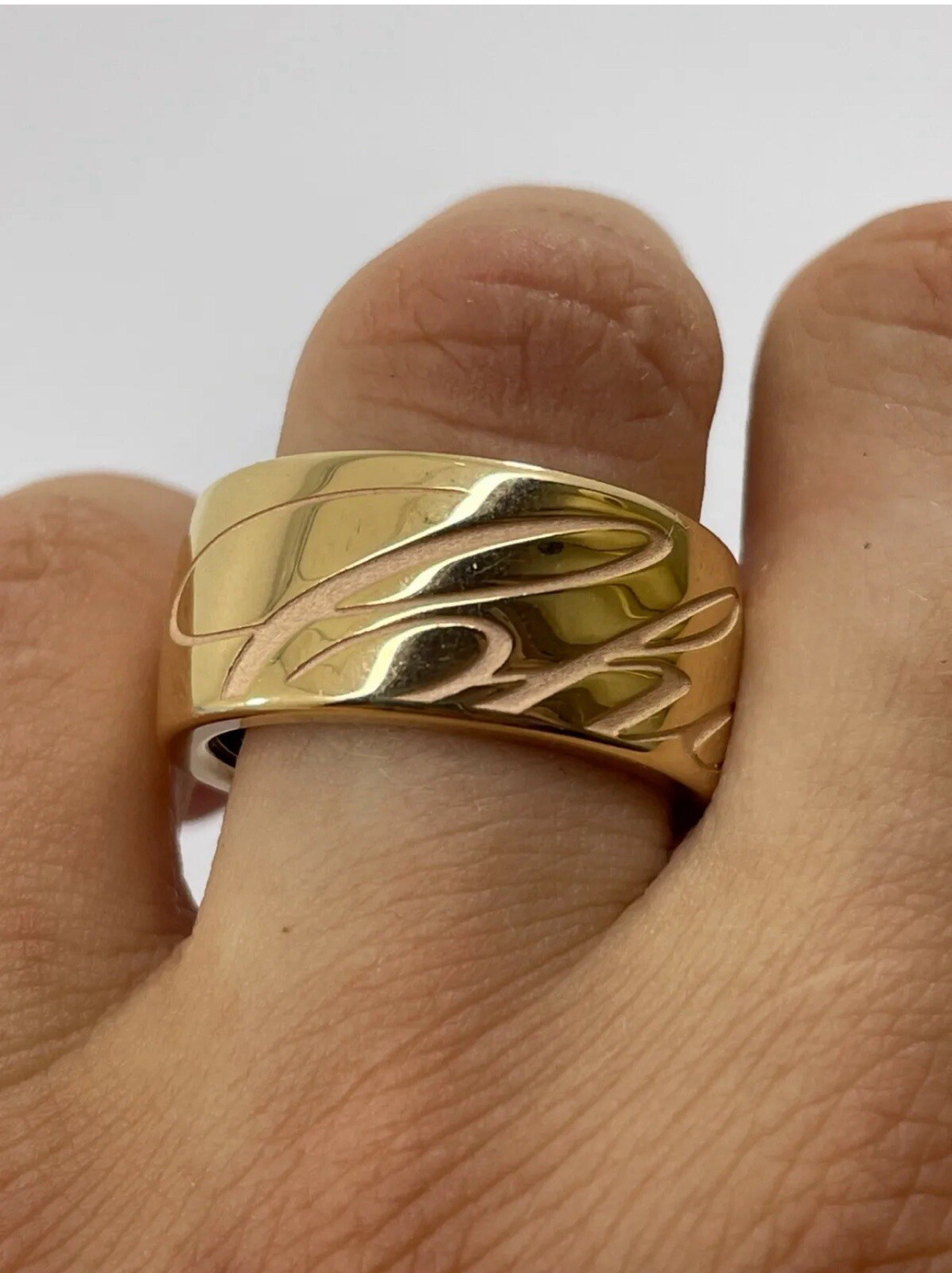 Chopard Chopardissimo Revolving Ring, 18K Solid R… - image 5