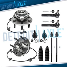 10pc 4WD Front Wheel Hubs Suspension Kit for 2003-2005 Savana Express 1500 2500