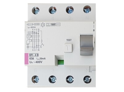 ETI RCD 63A/0,03mA Typ B