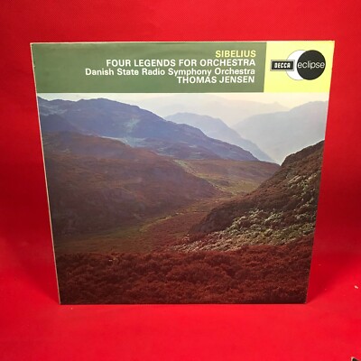 DANISH STATE RADIO ORCHESTRA THOMAS JENSEN Four Legends For Orchestra Vinyl LP