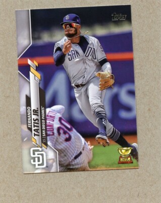 2020 Topps Fernando Tatis Jr. #168 San Diego Padres Rookie Gold Cup