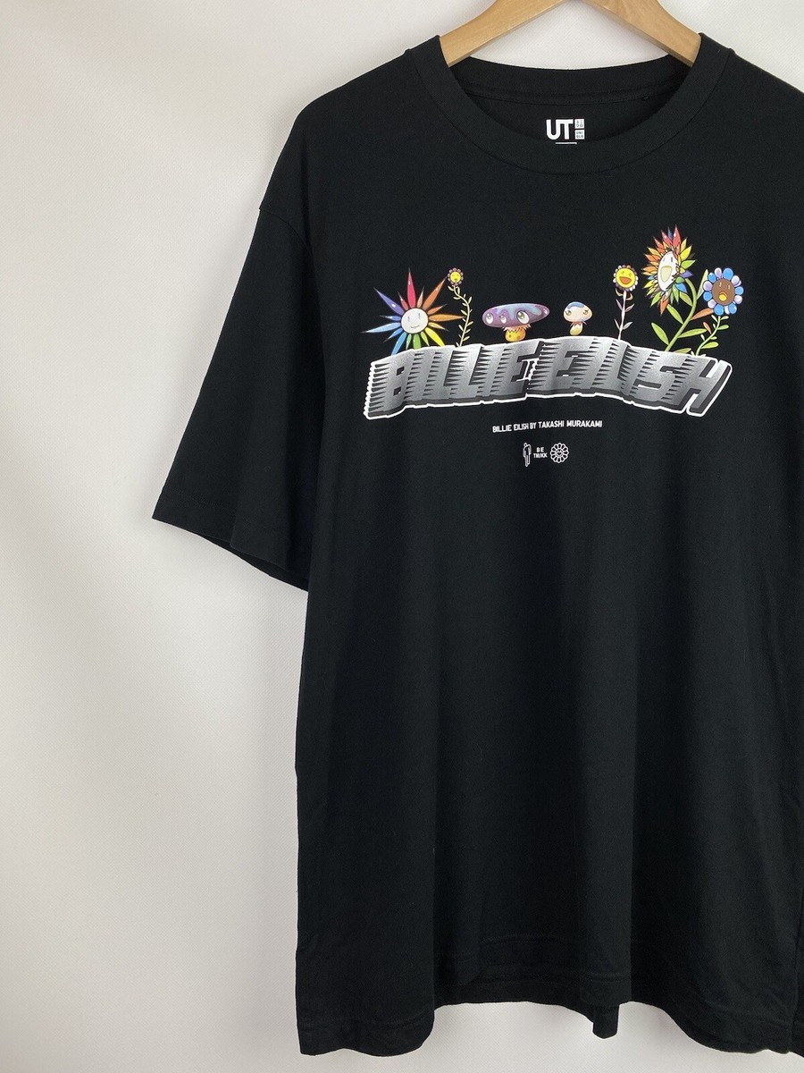 Uniqlo Billie Eilish Takashi Murakami Graphic T Shirt Size L