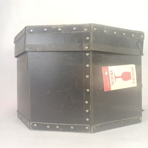 12x15" Tom/Snare Drum Octagonal Case 13x16"Hard Shell Fibre Fiber Vintage USA 14 - Picture 4 of 15