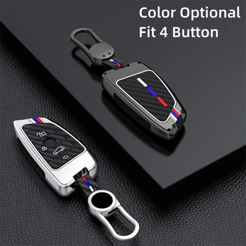 Zinc Alloy Silicone Car Key Fob Case Cover For BMW X1 X2 X3 X4 X5 X6 X7 2 3 5 6 - Picture 4 of 14