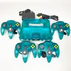 Nintendo 64 Clear Blue Console N64 Chose Original Controller Cables Region Free