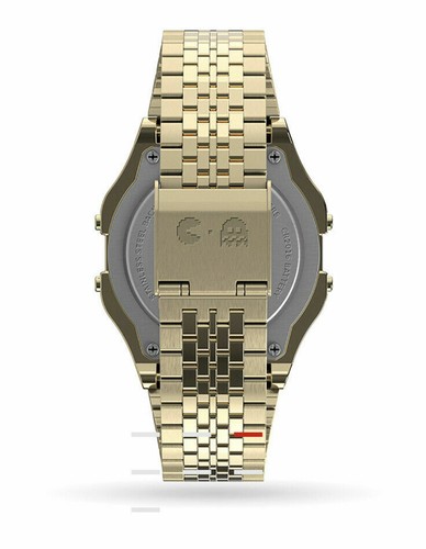 Timex T80 x PAC-MAN™ - 34mm Edelstahl GOLDTON Uhr - BRANDNEU SELTEN!  - Bild 3 von 6