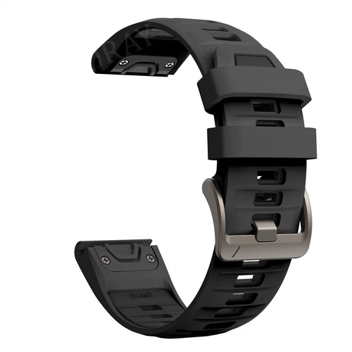Quick Fit Strap For Garmin Fenix 8 E 7 7X 6 6S 6X 5X 5Plus 3 Silicone Watch Band - Picture 44 of 71