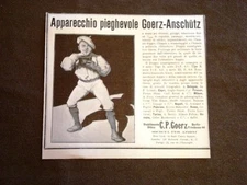 Advertising Vintage Collectors Camera Goerz Anschutz Photographer