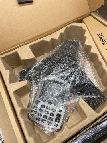 NEW POLYCOM CX3000 2200-15810-025 IP CONFERENCE PHONE #69 - Picture 3 of 5