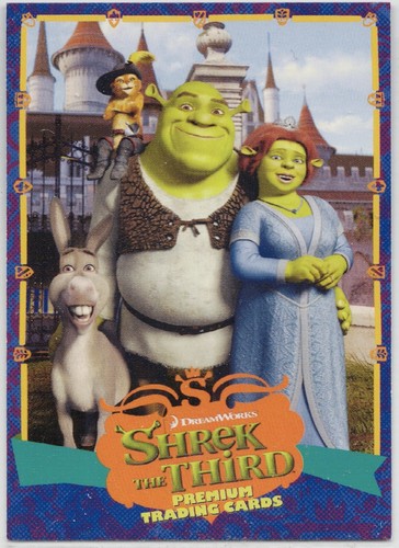 Shrek the Third Movie Trading Card Promo S3-1 Dreamworks Inkworks 2007 - Picture 1 of 2