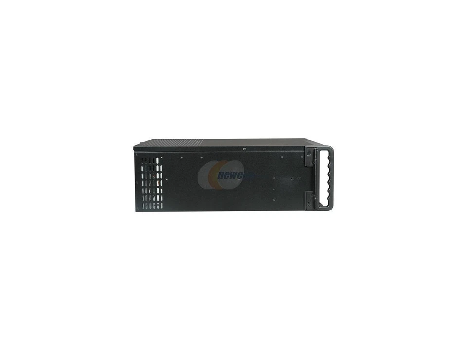 iStarUSA D-400 Black Aluminum / Steel 4U Rackmount Compact Stylish Chassis - Bla - Image 3 of 4