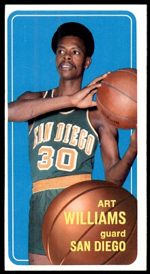 1970-71 Topps Basketball Art Williams (D) San Diego Rockets #151