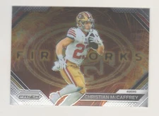 2023 Panini Prizm FIREWORKS #F-12 CHRISTIAN McCAFFREY San Francisco 49ers